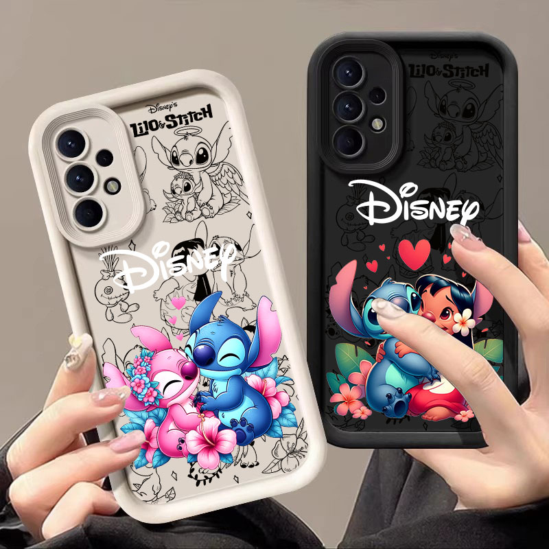 Phone Cases Galaxy A17 - Custodia in silicone Angel And Stitch