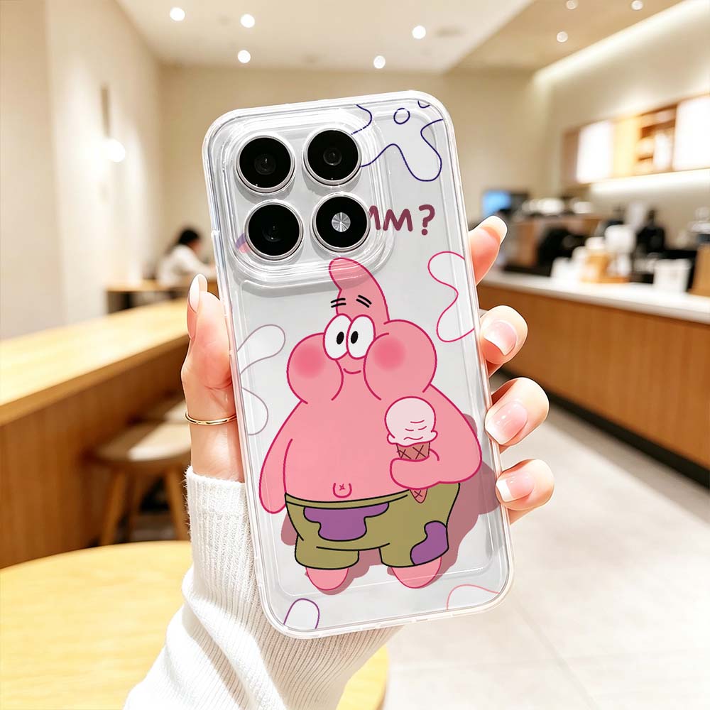 Phone Cases Xiaomi 15T - S-Starfish S-SpongeBob Cover per Xiaomi Mi