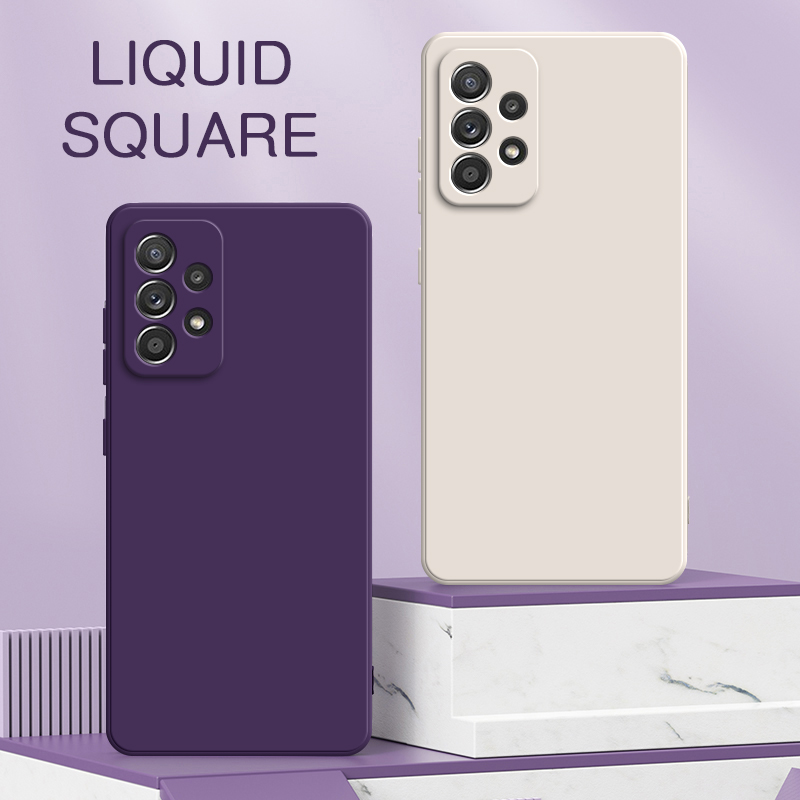 Phone Cases Uae - Custodie quadrate originali in Silicone liquido