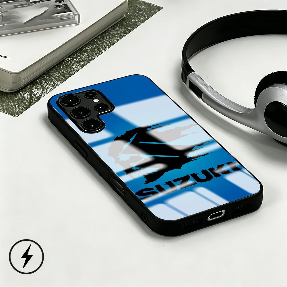 Phone Cases Popular - Custodia Magnetica in Vetro con Logo