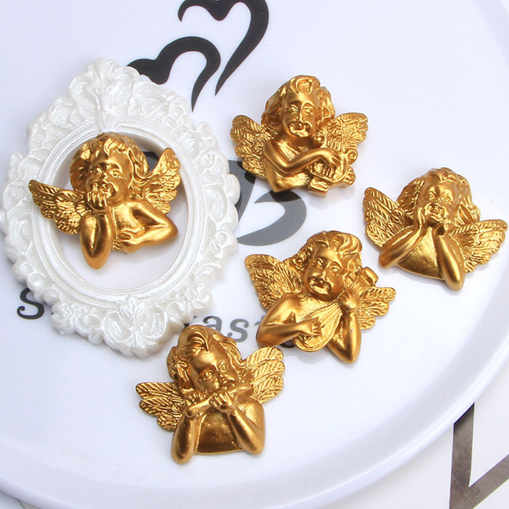 Phone Cases With Charms - 15 Pezzi Accessori Angelo in Resina,