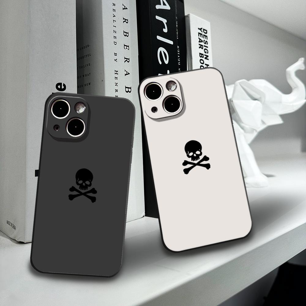 Phone Cases Vogue - Custodia per telefono con teschio nero