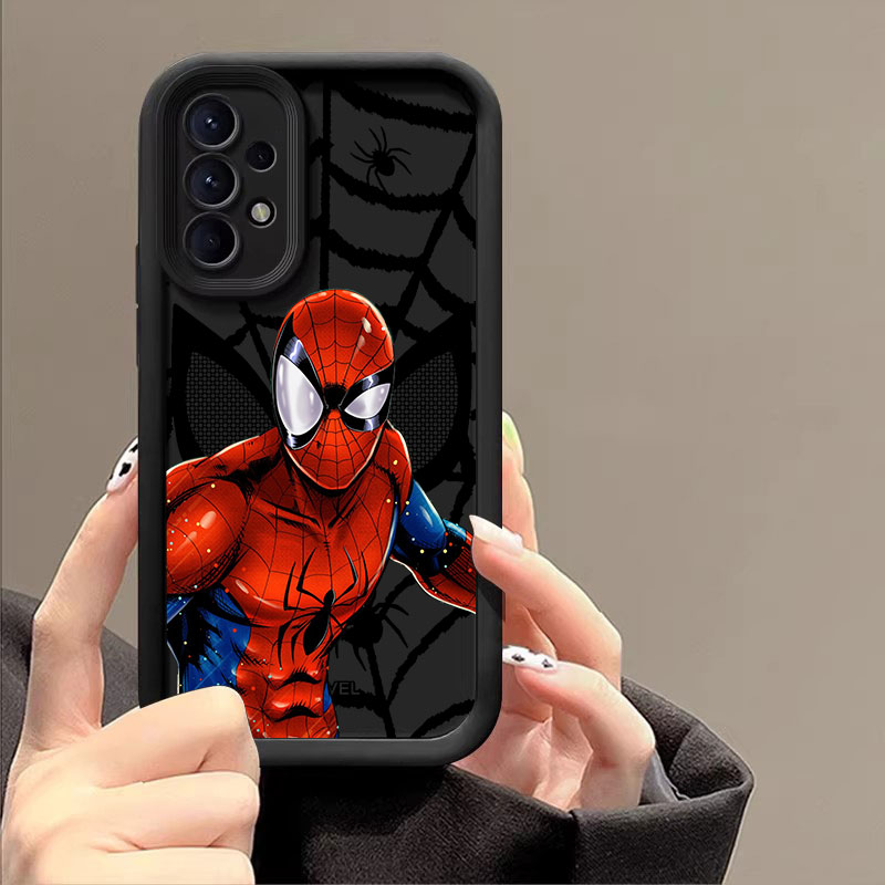 Phone Cases Galaxy A17 - Custodia Morbida in Silicone Marvel Spiderman