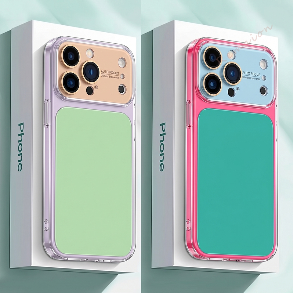 Phone Cases Vogue - Cover Protettiva Antiurto in Vetro Temperato