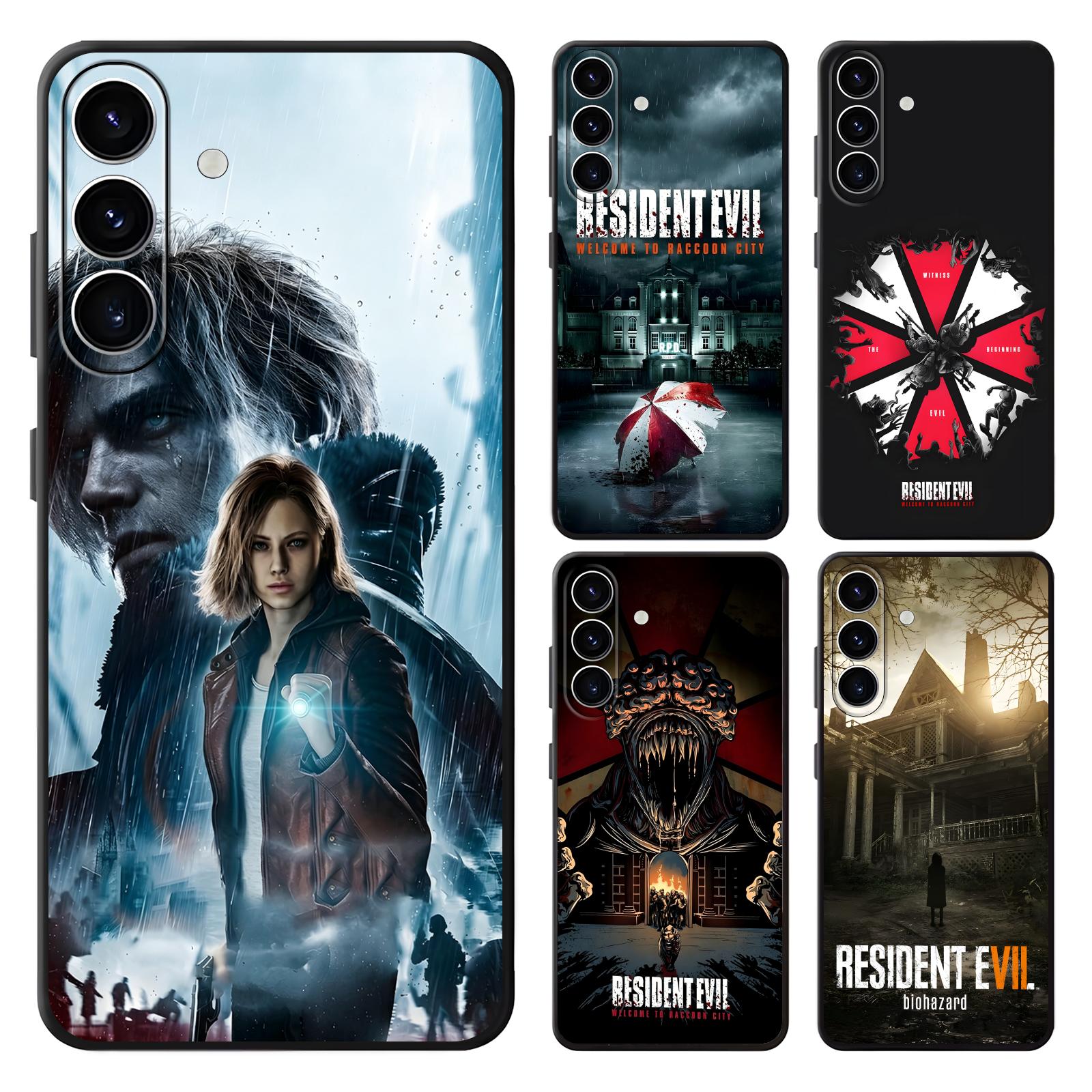 Phone Cases Black - Cover per telefono anti-caduta morbida nera