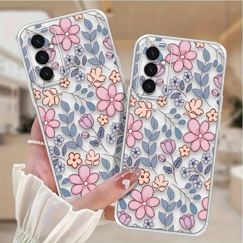 Phone Cases Samsung S25 Fe - Cover Antiscivolo Trasparente per Samsung Galaxy