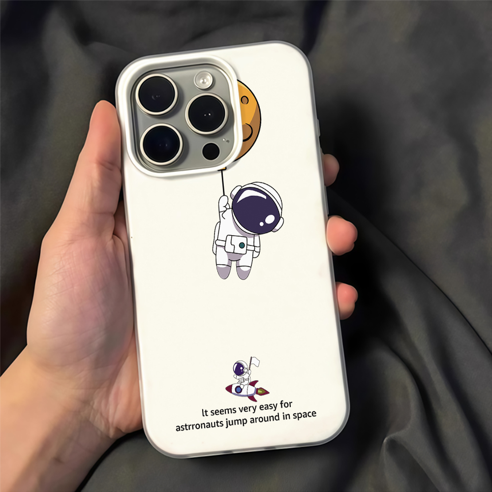 Phone Cases Xiaomi 15T - Cover antiurto Chibi Astronaut Floating Doodle
