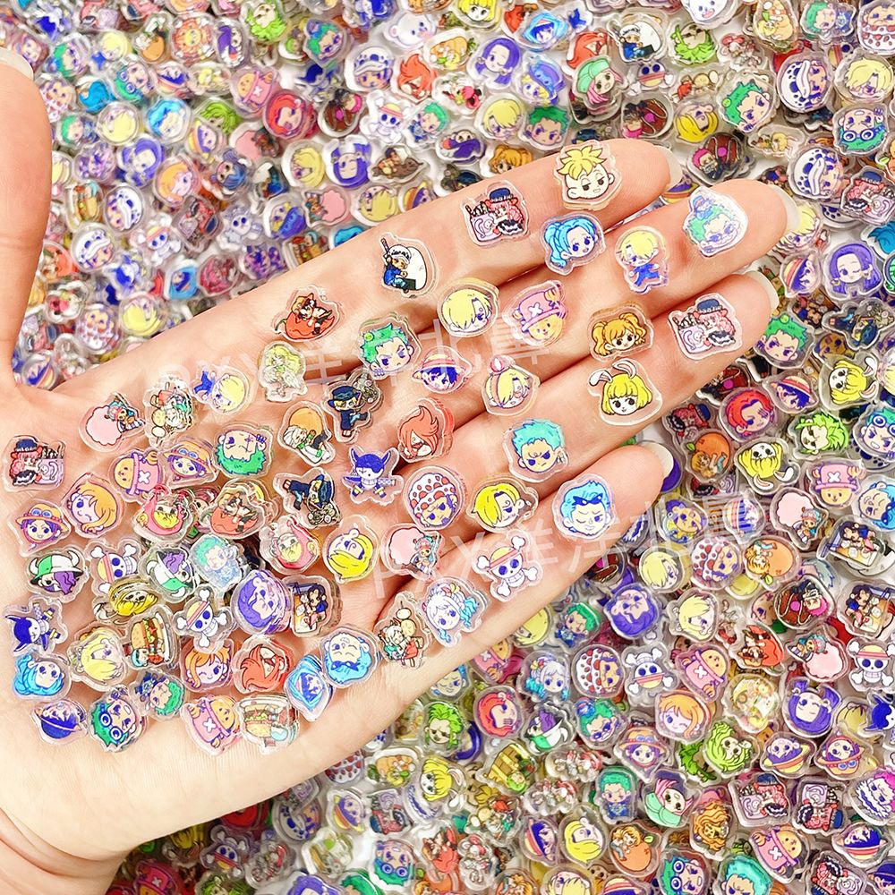 Phone Cases With Charms - 100 mini ciondoli acrilici fai-da-te One