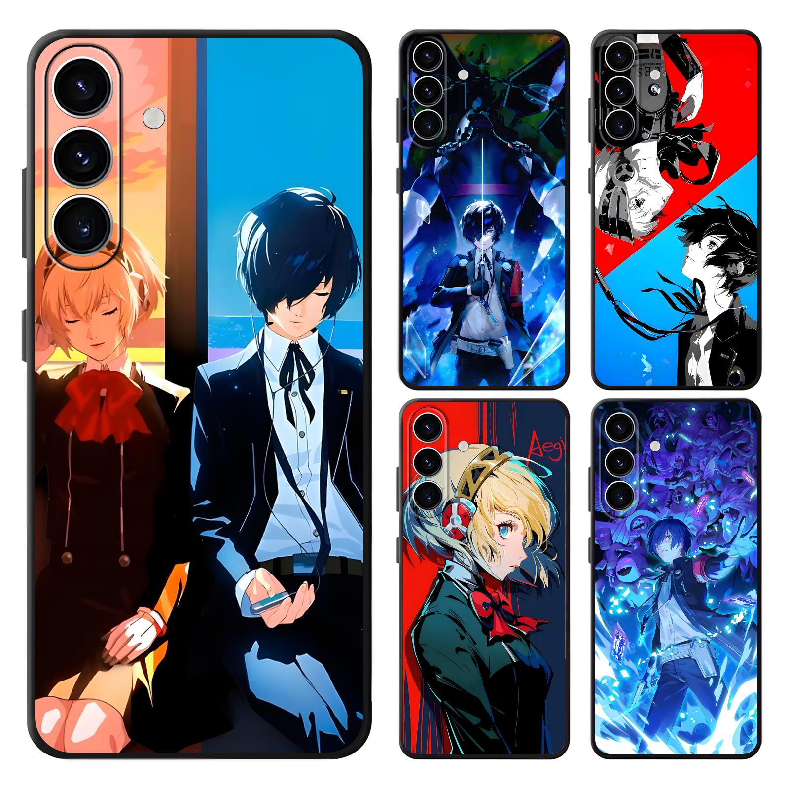 Phone Cases Black - Custodia per telefono anti-caduta morbida nera