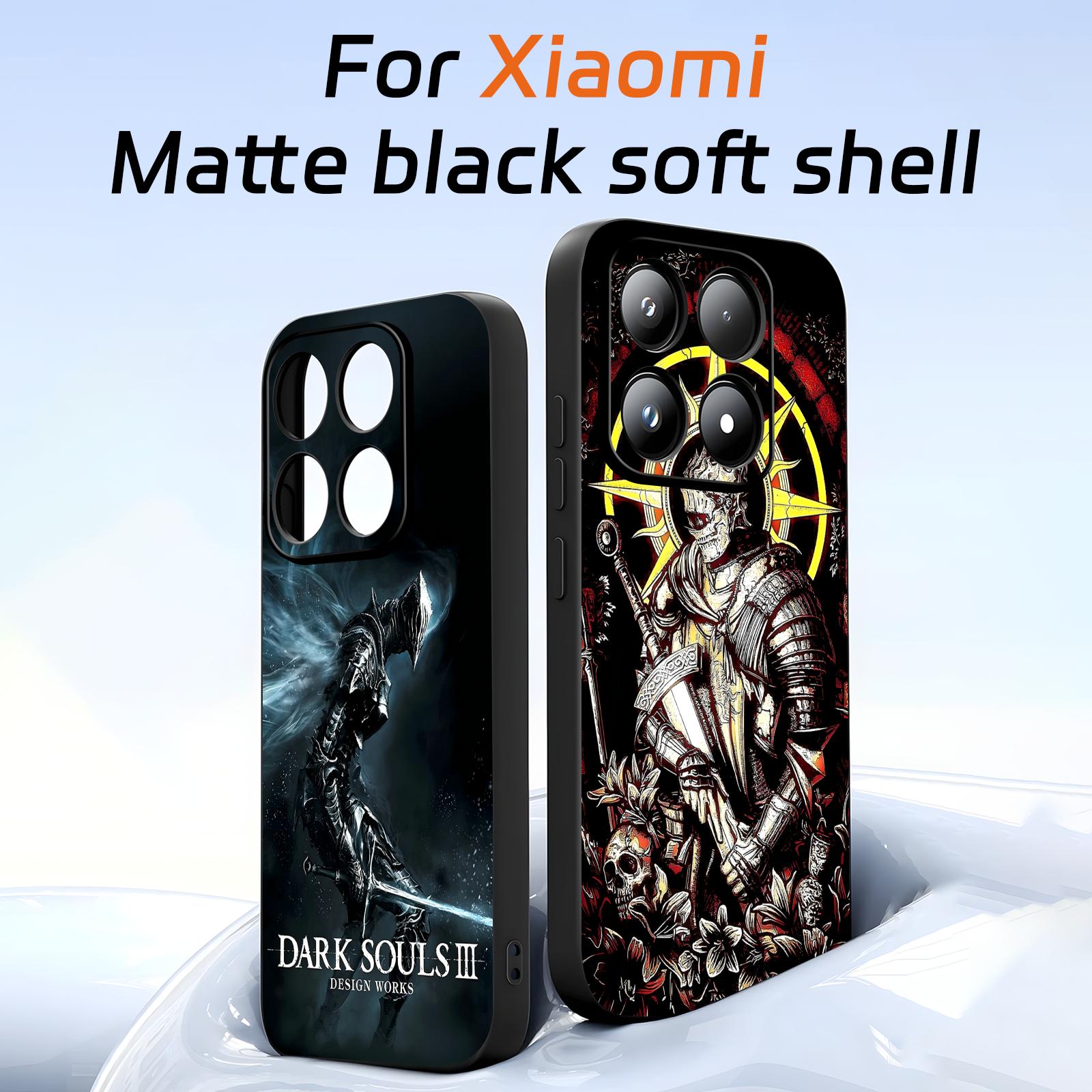 Phone Cases Xiaomi 15T - Cover antiurto nera morbida per Xiaomi