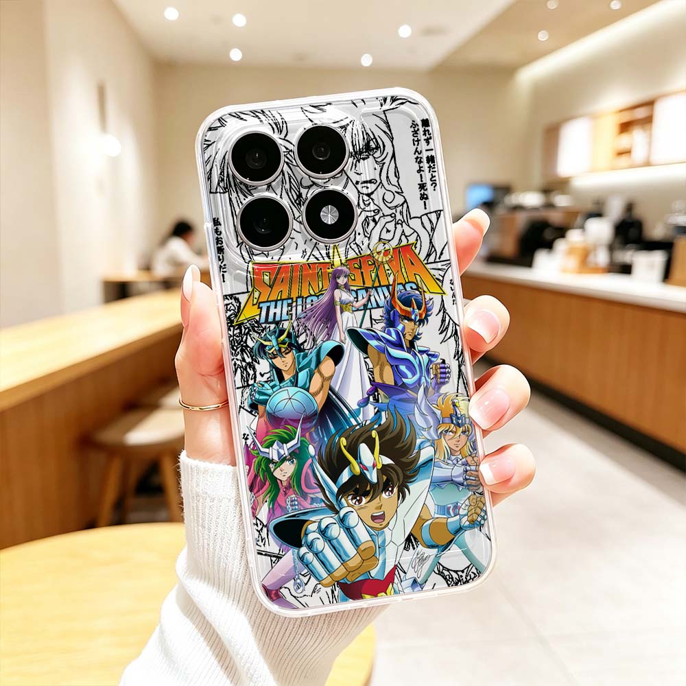 Phone Cases Xiaomi 15T - Cover Anime Saint Seiya per Xiaomi