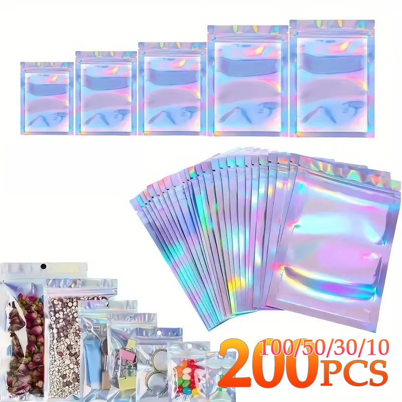 Phone Cases Eco Friendly - 10-200 Pezzi Sacchetti Ziplock Laser Richiudibili