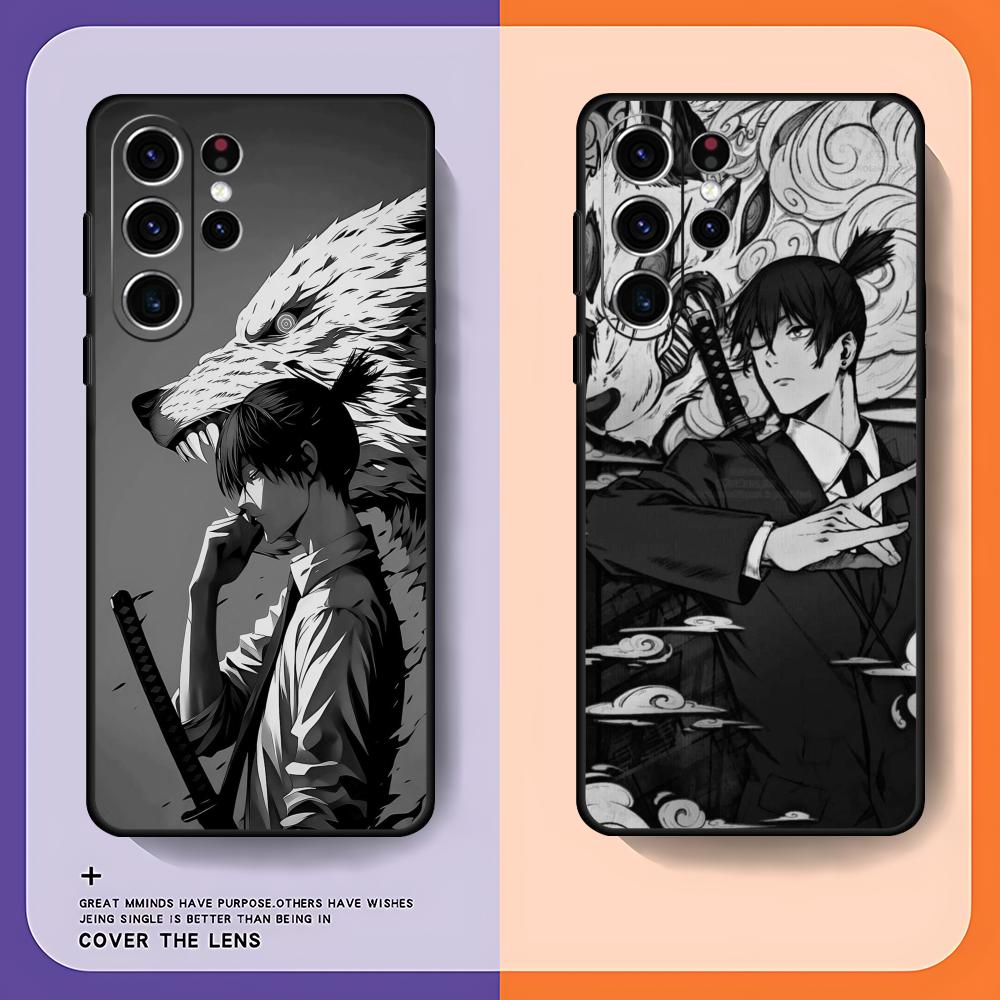 Phone Cases Black - Chainsaw Man Aki Hayakawa Custodia per