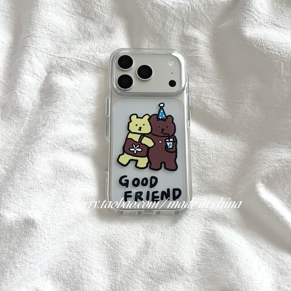 Phone Cases Korea - Custodia per telefono coreana con orsetti