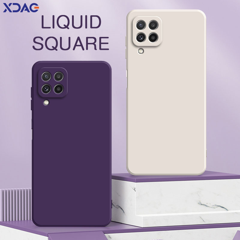 Phone Cases Uae - Cover posteriore quadrata in silicone liquido