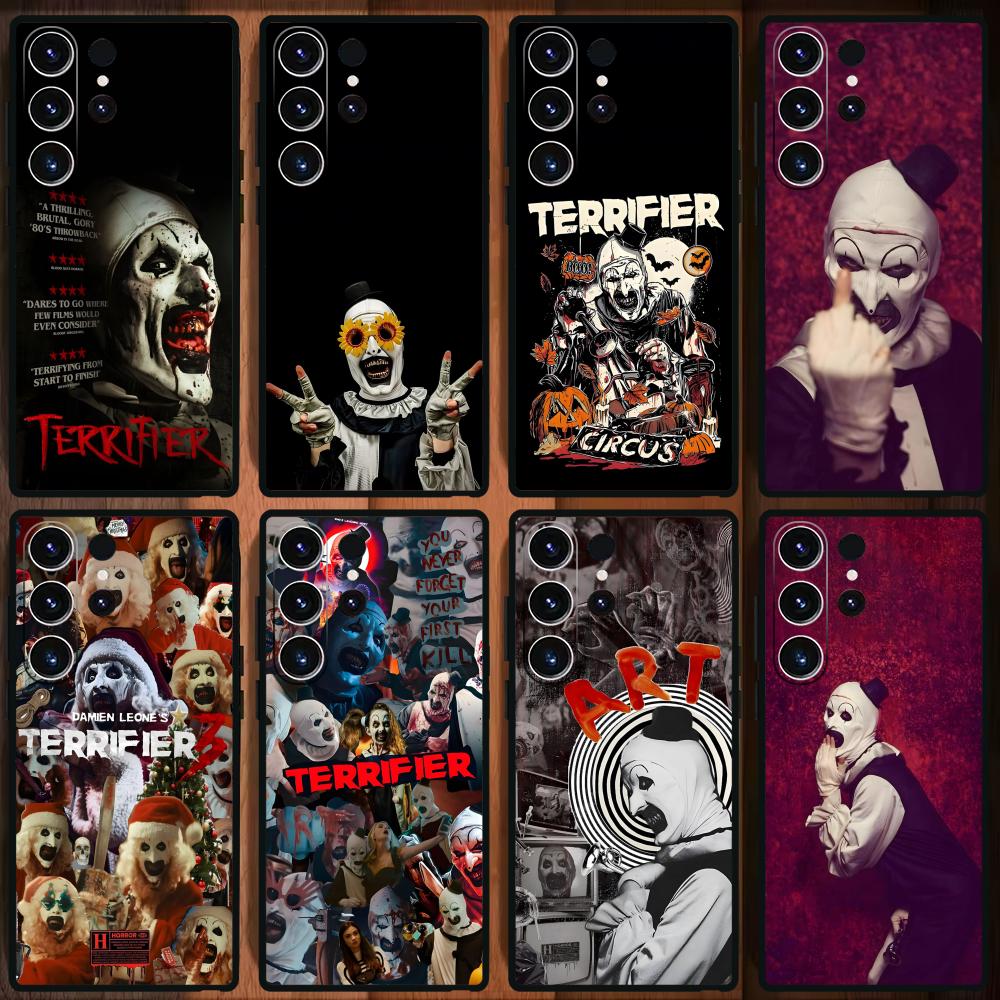 Phone Cases Black - Art the Clown Cover per telefono