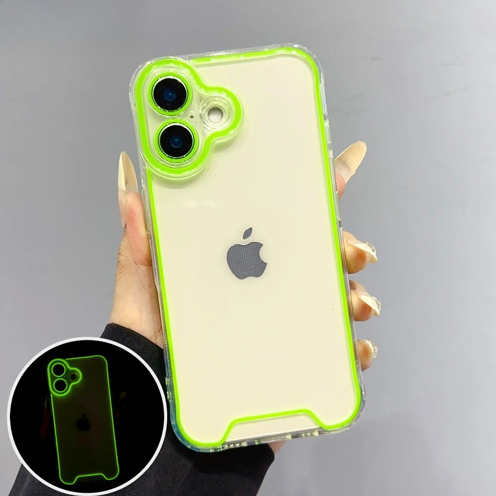Phone Cases Vogue - Custodia trasparente luminosa di lusso per