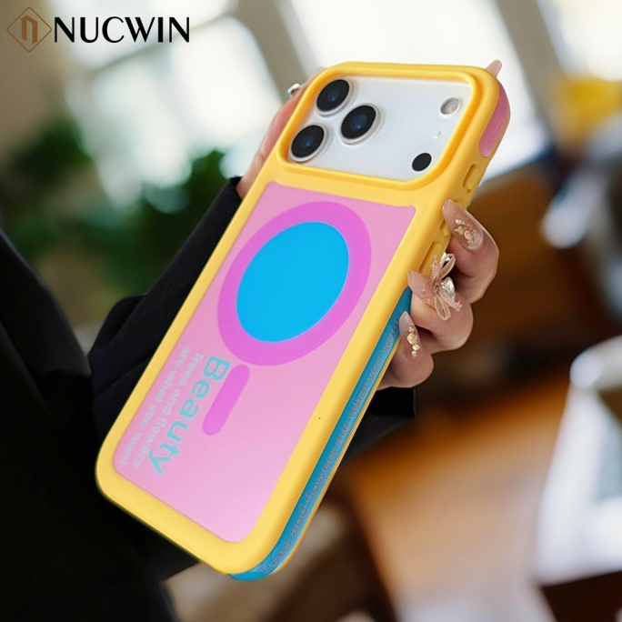 Phone Cases Vogue - Custodia magnetica con clash di colore