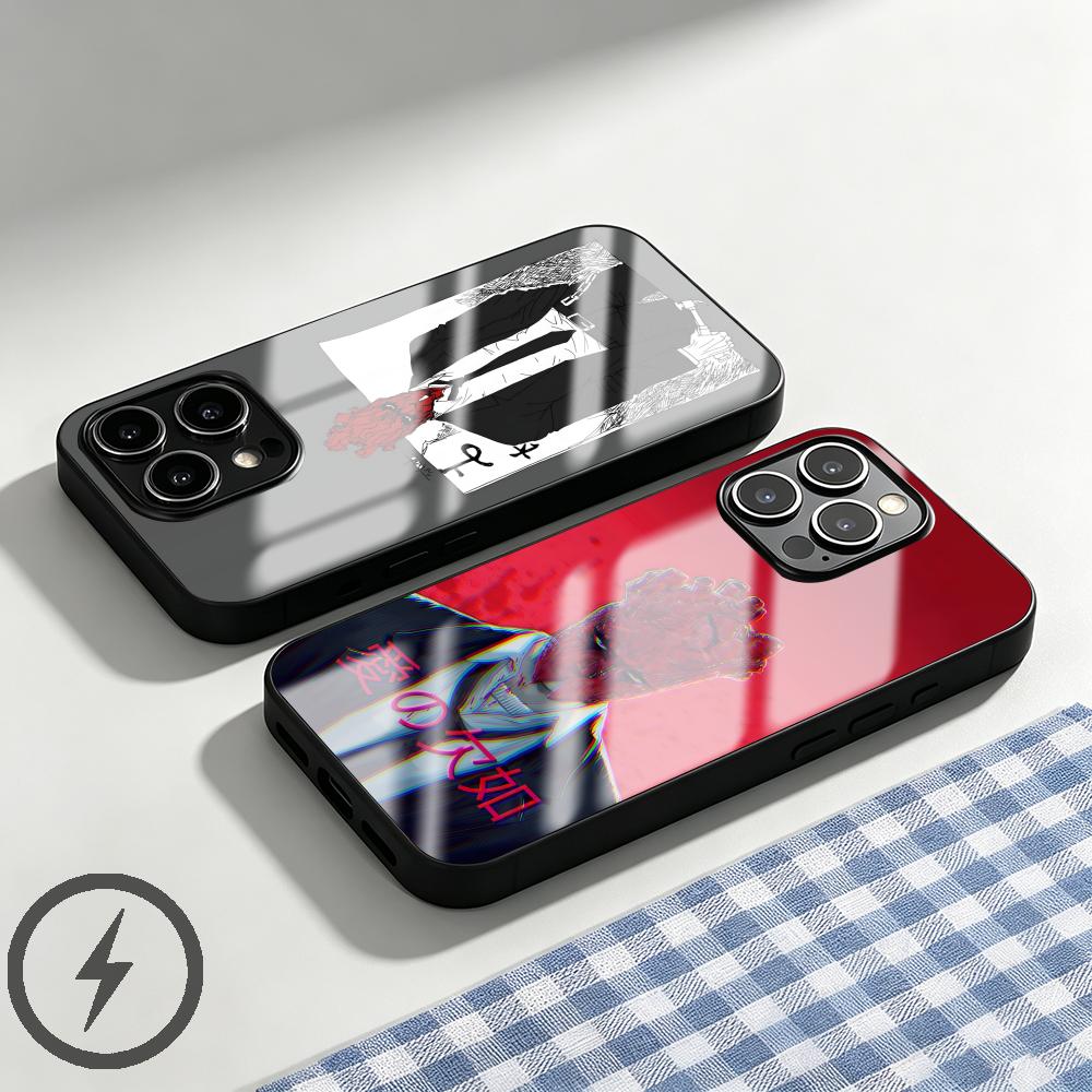Phone Cases For Iphone 13 - Custodia per telefono in vetro magnetico