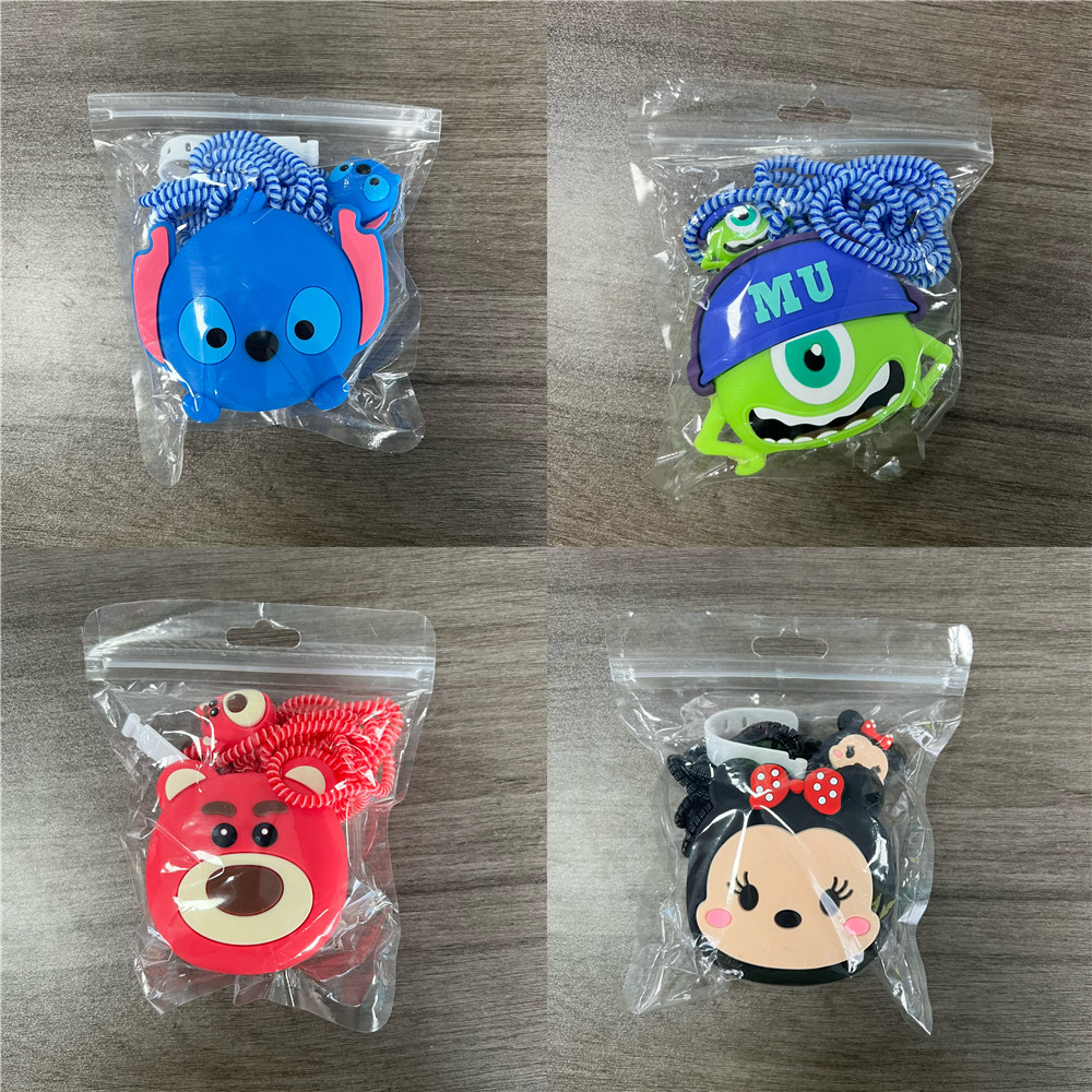 4 pz/set Cute 3D Cartoon Cable - Phone Cases Uk recensione e prezzo