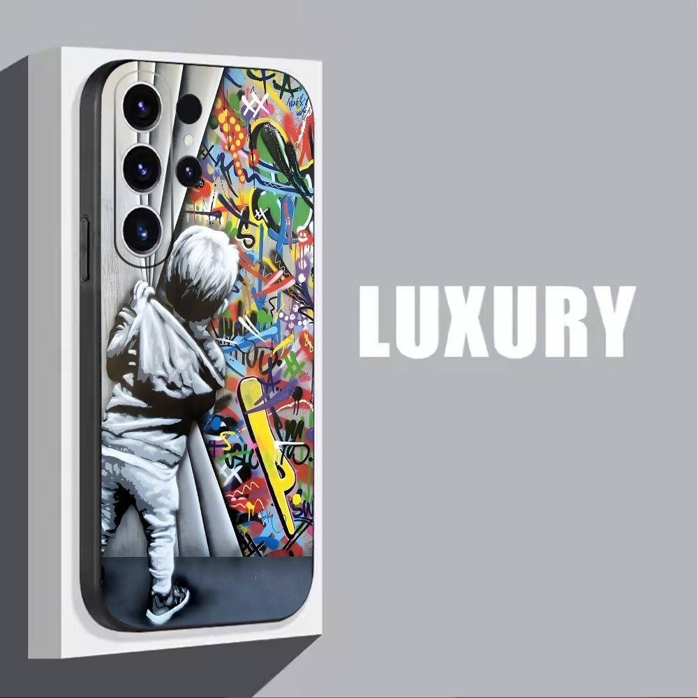 Custodia per telefono Banksy G - Phone Cases Black recensione e prezzo