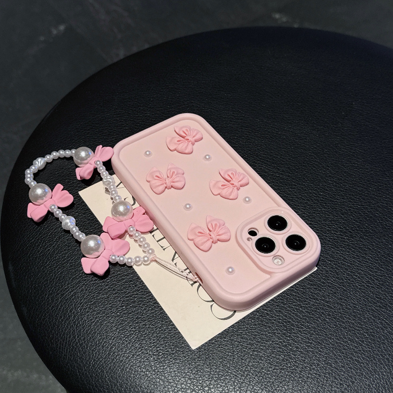 Custodia Morbida Rosa con Fioc - Phone Cases With Charms recensione e prezzo
