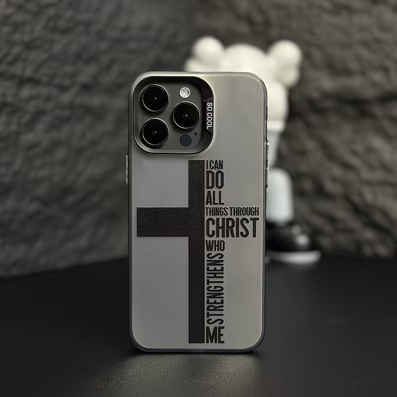 Cover Anti-Impronta a Croce co - Phone Cases Popular recensione e prezzo