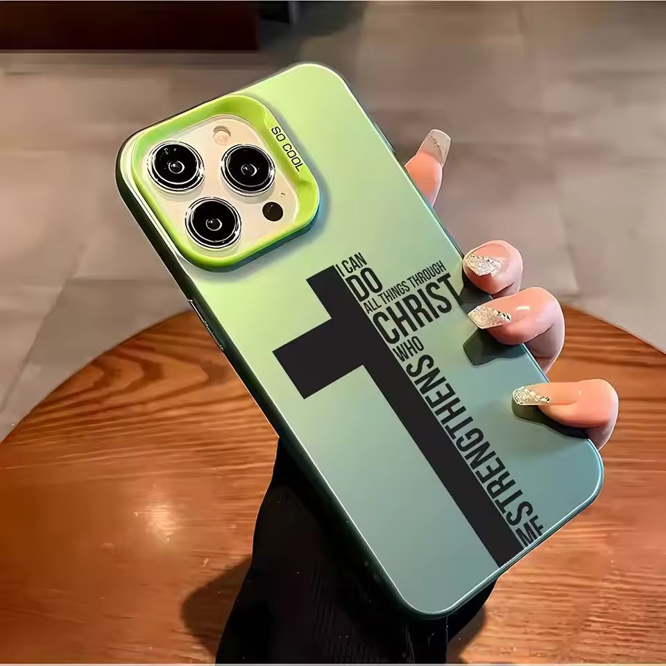 Cover Anti-Impronta a Croce co - Phone Cases Popular recensione e prezzo