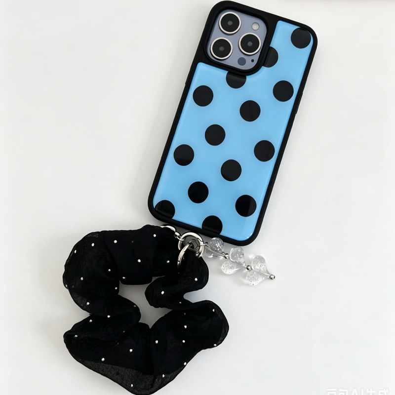 Cover per telefono blu e nera  - Phone Cases With Charms recensione e prezzo
