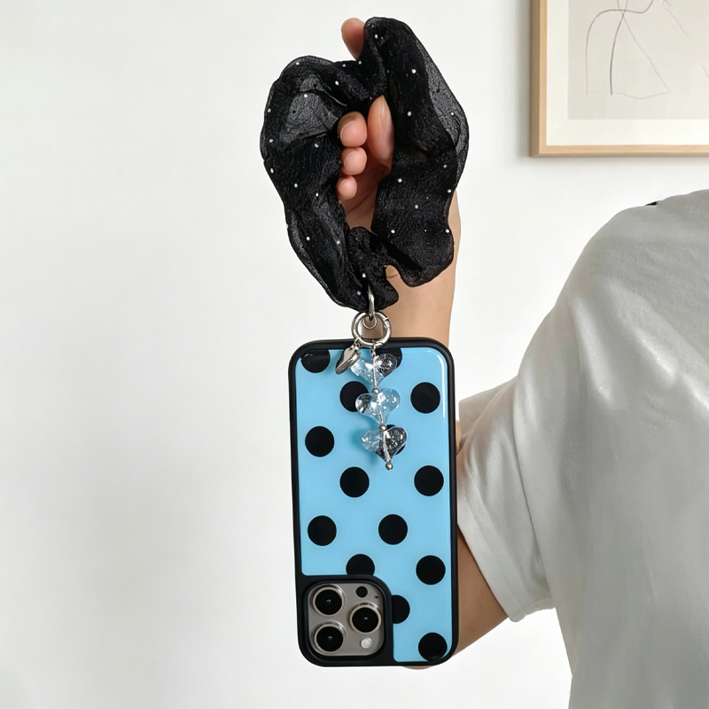 Cover per telefono blu e nera  - Phone Cases With Charms recensione e prezzo
