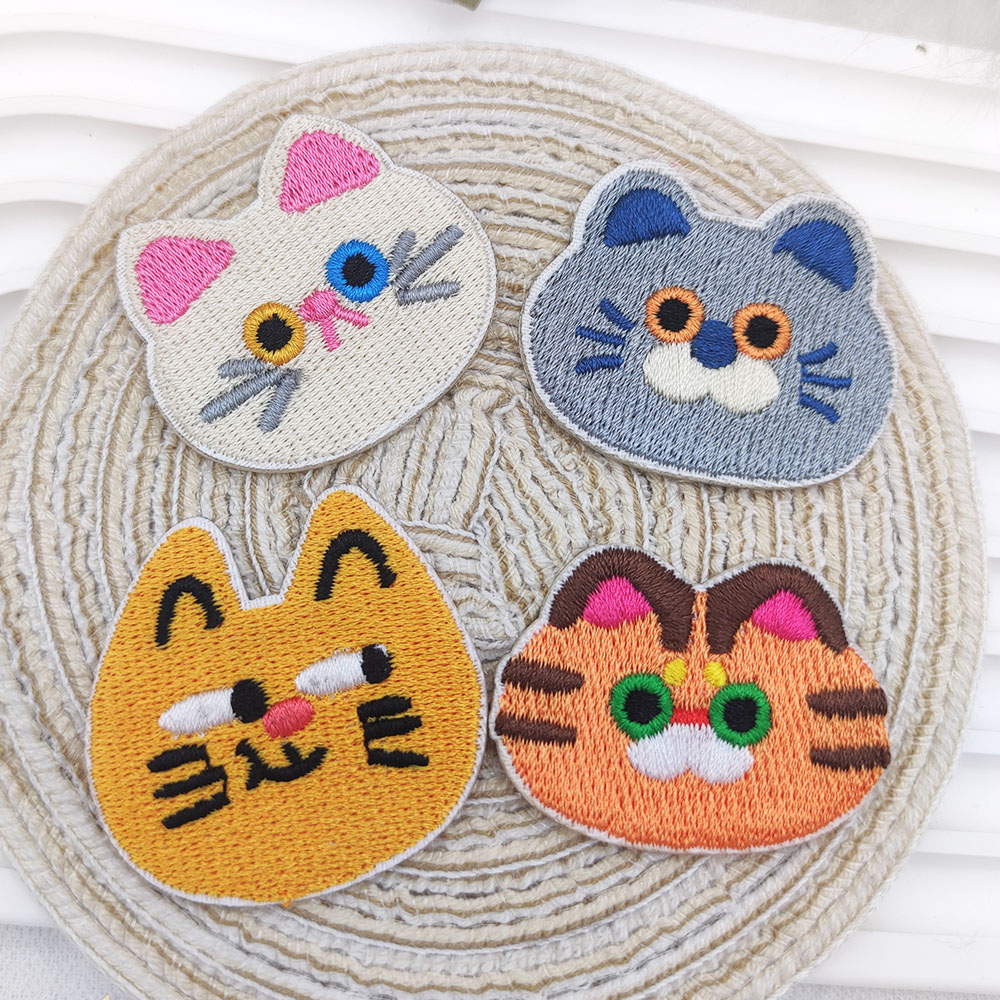 2 pezzi Cute Cat Head Patch ri - Phone Cases Eco Friendly recensione e prezzo