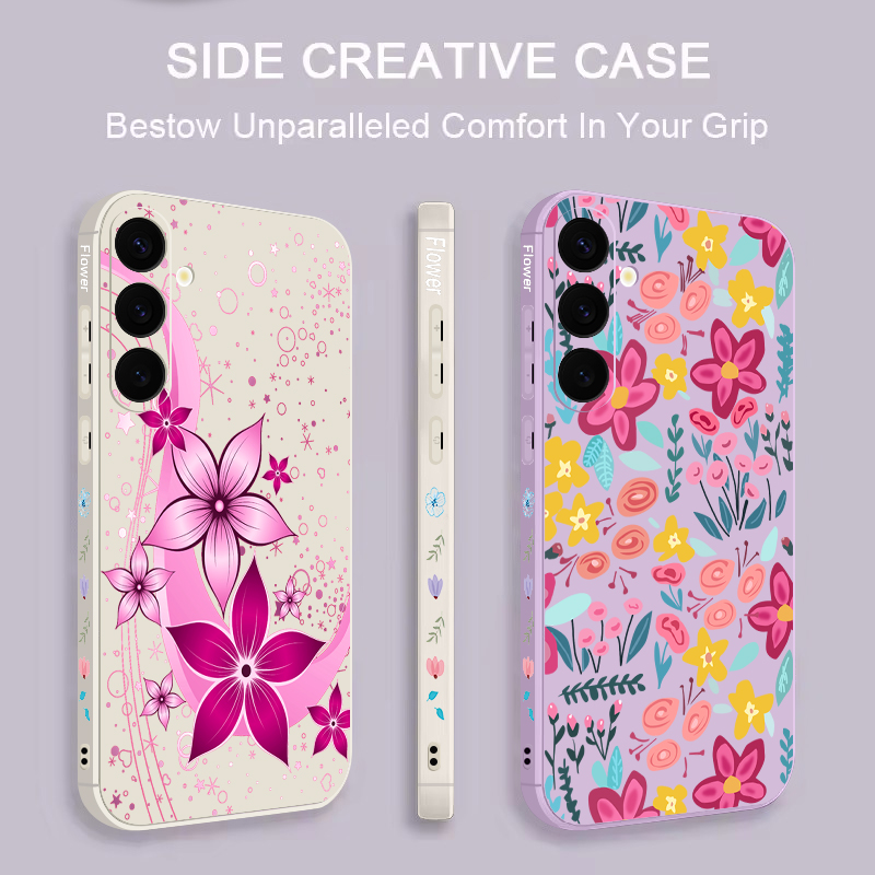 Cover Morbida con Motivo Flore - Phone Cases Galaxy A17 recensione e prezzo